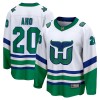 Maillot de Hockey Carolina Hurricanes Sebastian Aho Whalers Premier 2023-24 Blanc - Homme